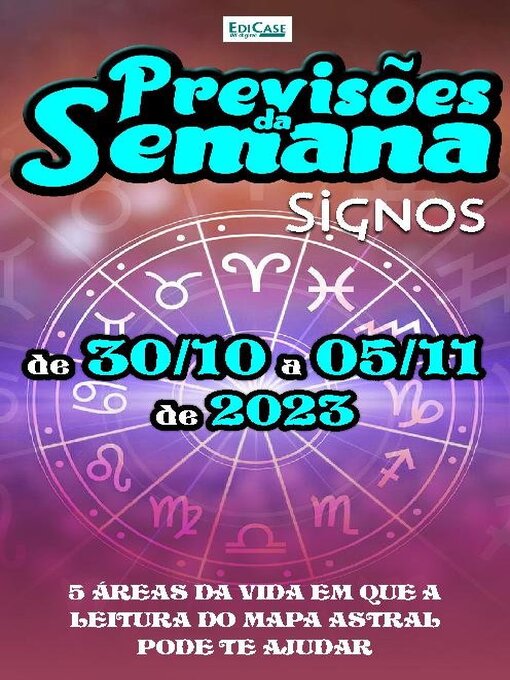 Title details for Previsões da Semana by EDICASE GESTAO DE NEGOCIOS EIRELI - Available